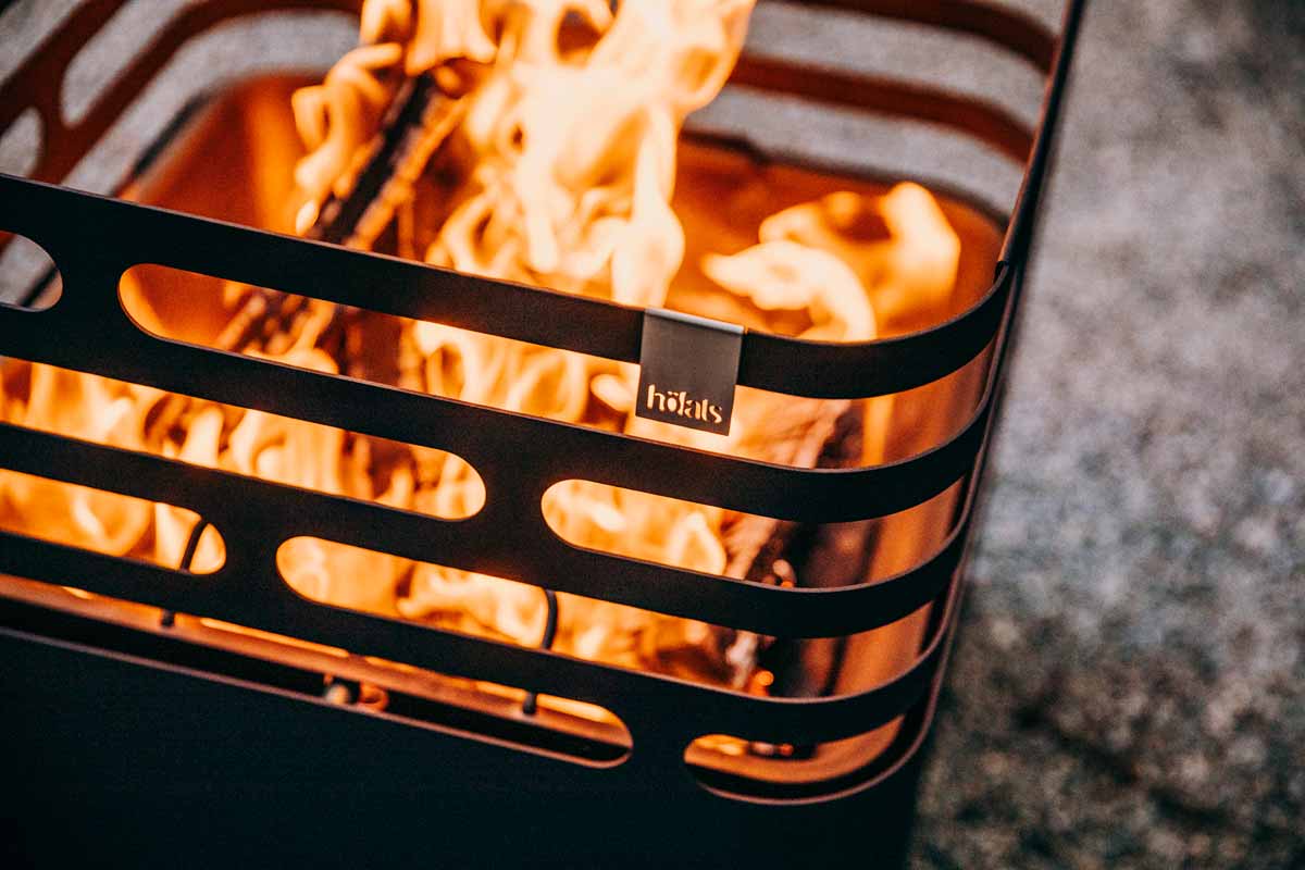 CUBE Fire Basket