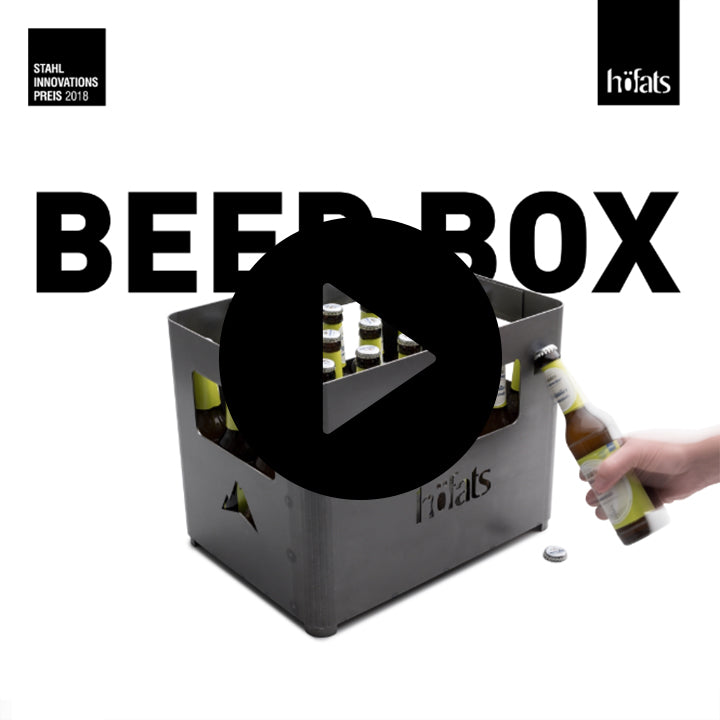 BEER BOX Fire Basket | Grill | Stool